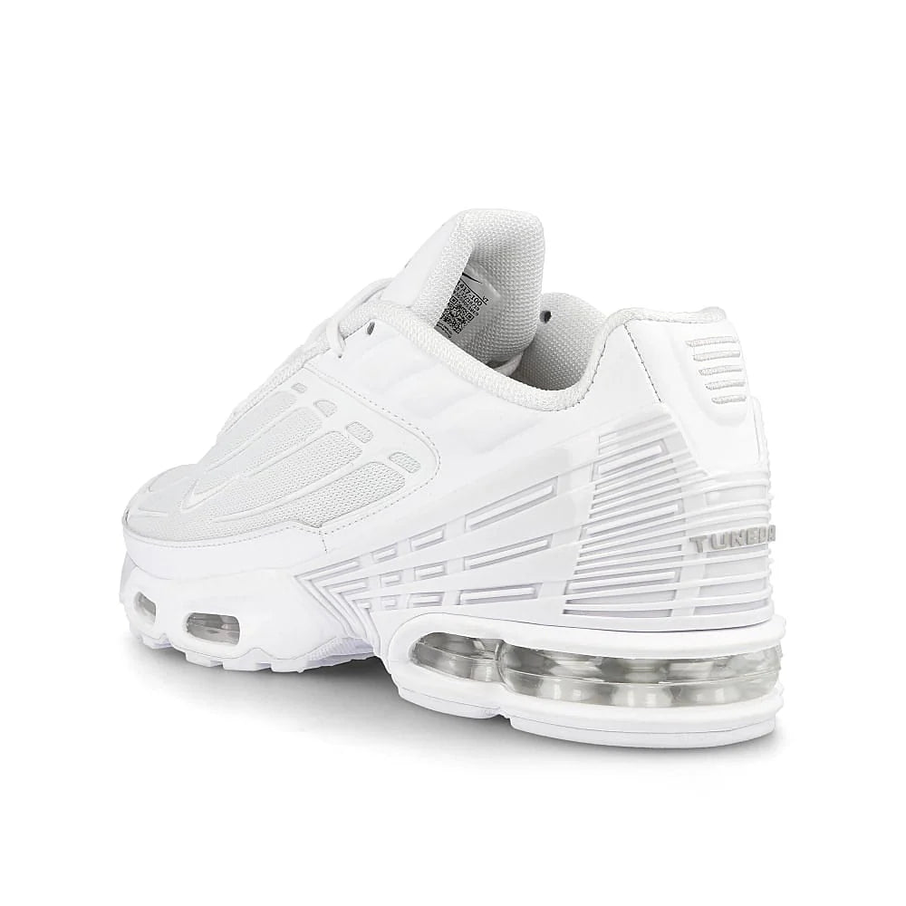 Nike Air Max Plus 3 TN "Triple White" Białe Męskie Sneakersy CW1417-100