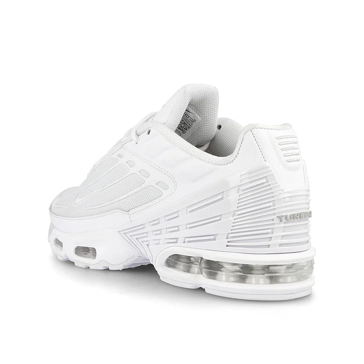 Nike Air Max Plus 3 TN "Triple White" Białe Męskie Sneakersy CW1417-100