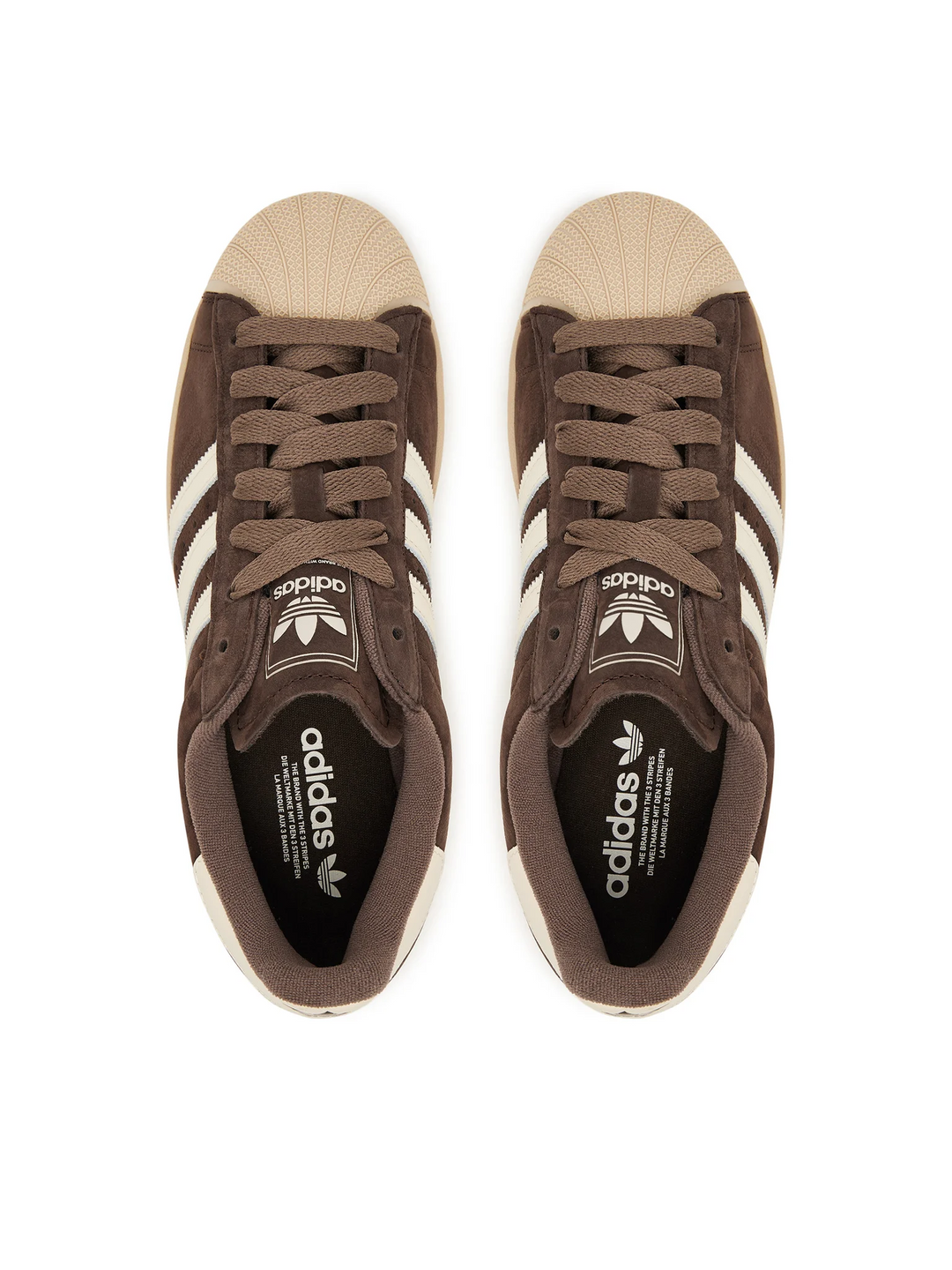 adidas Superstar II "Aurora Coffee" Brązowe Buty Sportowe Damskie Sneakersy IH9314