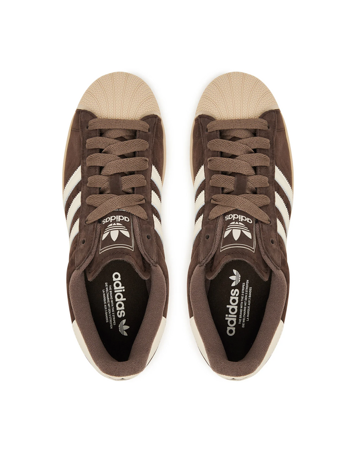 adidas Superstar II "Aurora Coffee" Brązowe Buty Sportowe Damskie Sneakersy IH9314