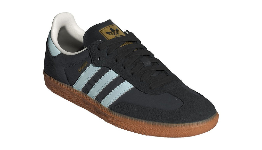 adidas Samba OG W "Black" ID0493 – grafitowo-błękitne męskie sneakersy