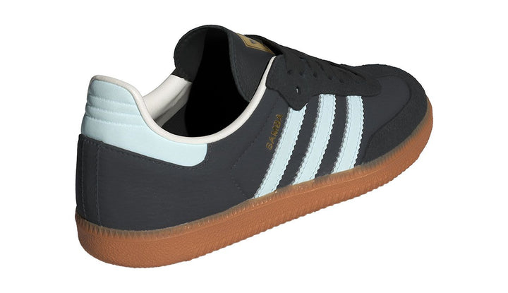 adidas Samba OG W "Black" ID0493 – grafitowo-błękitne męskie sneakersy