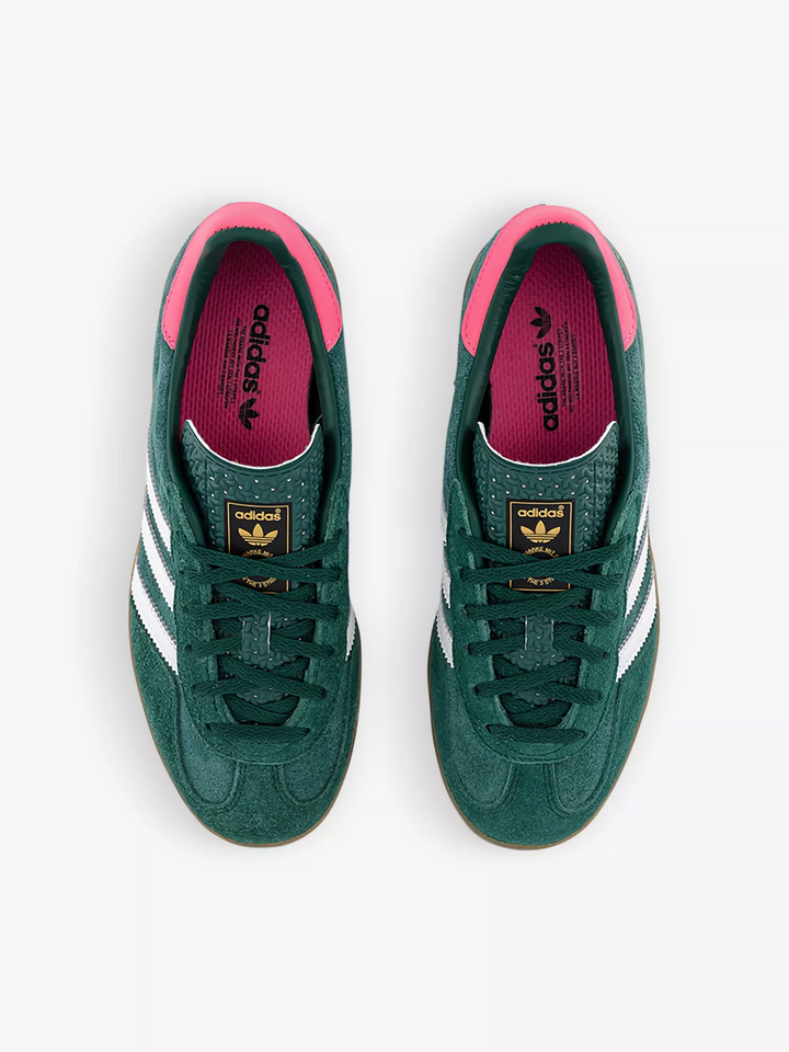 Adidas Gazelle Indoor "Collegiate Green" Lucid Pink (Women's) Zielone IG5929