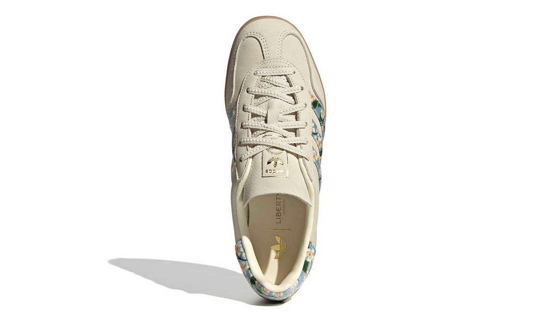 Adidas Gazelle Indoor W "Liberty London Mitsi Day" Beżowe Damskie Buty Sportowe Sneakersy JR3601