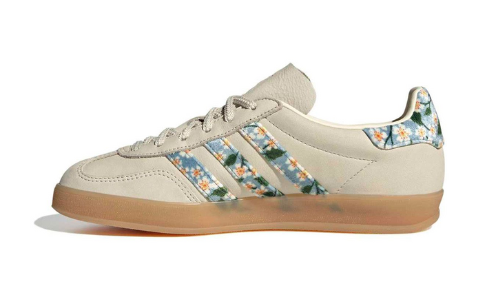 Adidas Gazelle Indoor W "Liberty London Mitsi Day" Beżowe Damskie Buty Sportowe Sneakersy JR3601