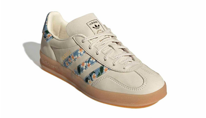 Adidas Gazelle Indoor W "Liberty London Mitsi Day" Beżowe Damskie Buty Sportowe Sneakersy JR3601