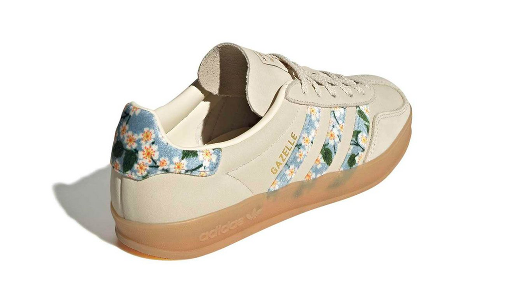 Adidas Gazelle Indoor W "Liberty London Mitsi Day" Beżowe Damskie Buty Sportowe Sneakersy JR3601