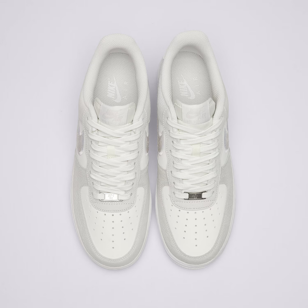Nike Air Force 1 Low '07 LV8 "White Grey" Białe Szare Męskie Buty Sportowe Sneakersy IB6842-100