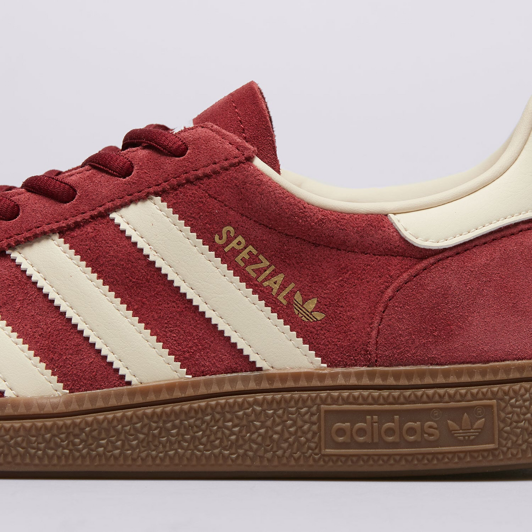 Adidas Handball Spezial "Burgundy Crew White" Czerwone JR2122