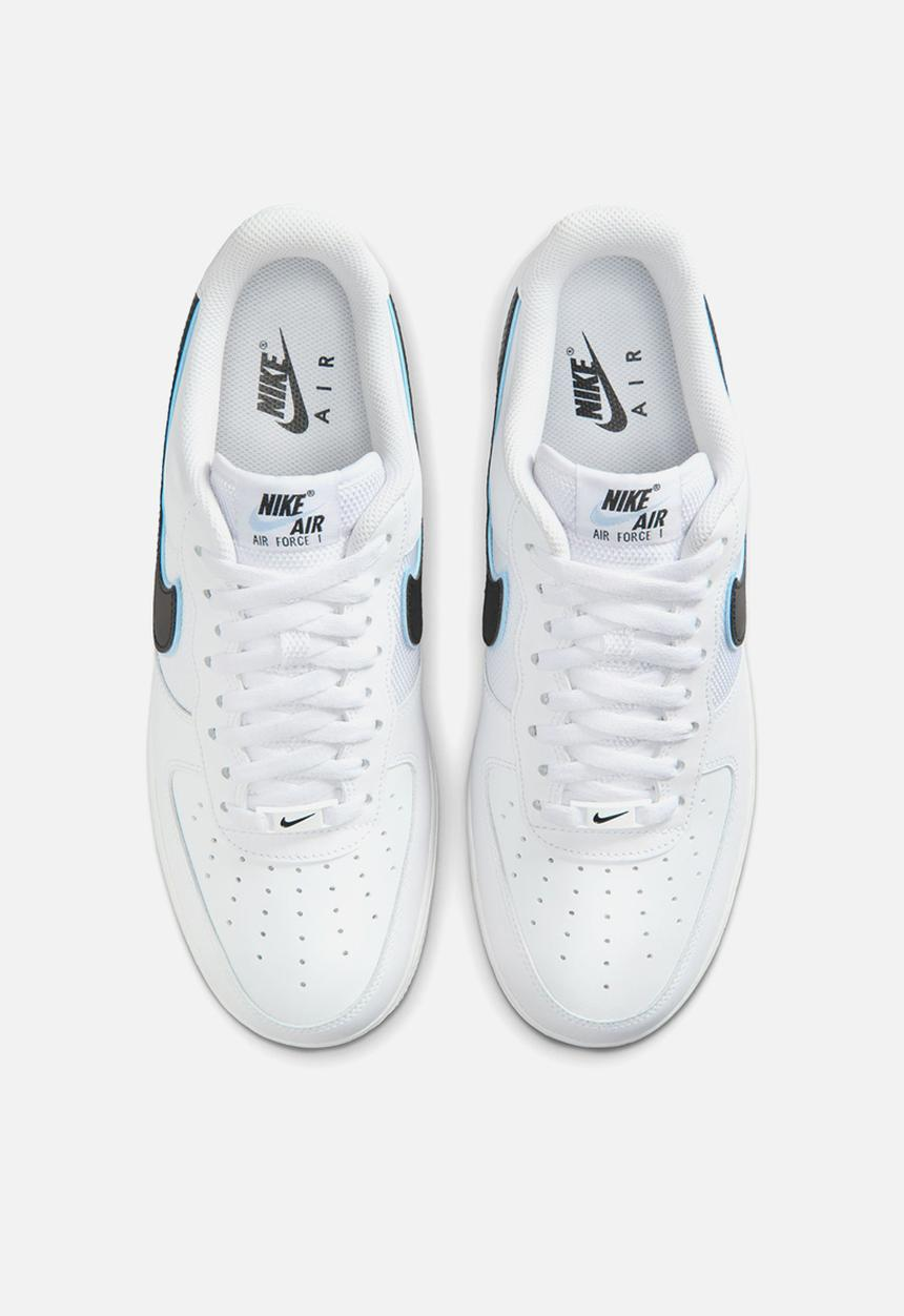 Nike Air Force 1 Low '07 LV8 "White Hydrogen Blue" Białe Męskie Buty Sportowe Sneakersy IQ7593-100
