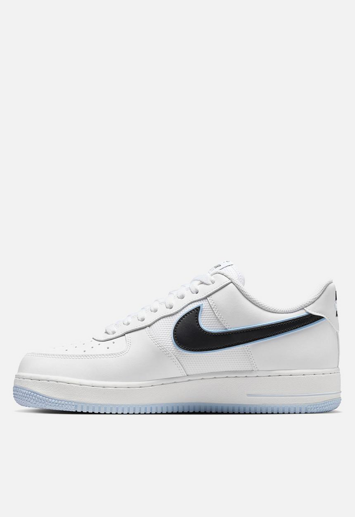 Nike Air Force 1 Low '07 LV8 "White Hydrogen Blue" Białe Męskie Buty Sportowe Sneakersy IQ7593-100