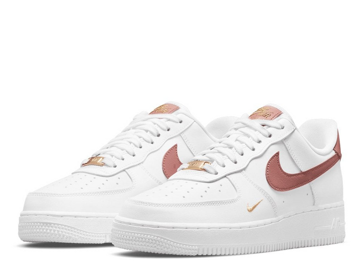 Nike Air Force 1 Low '07 Essential "White Rust Pink" Białe CZ0270-103