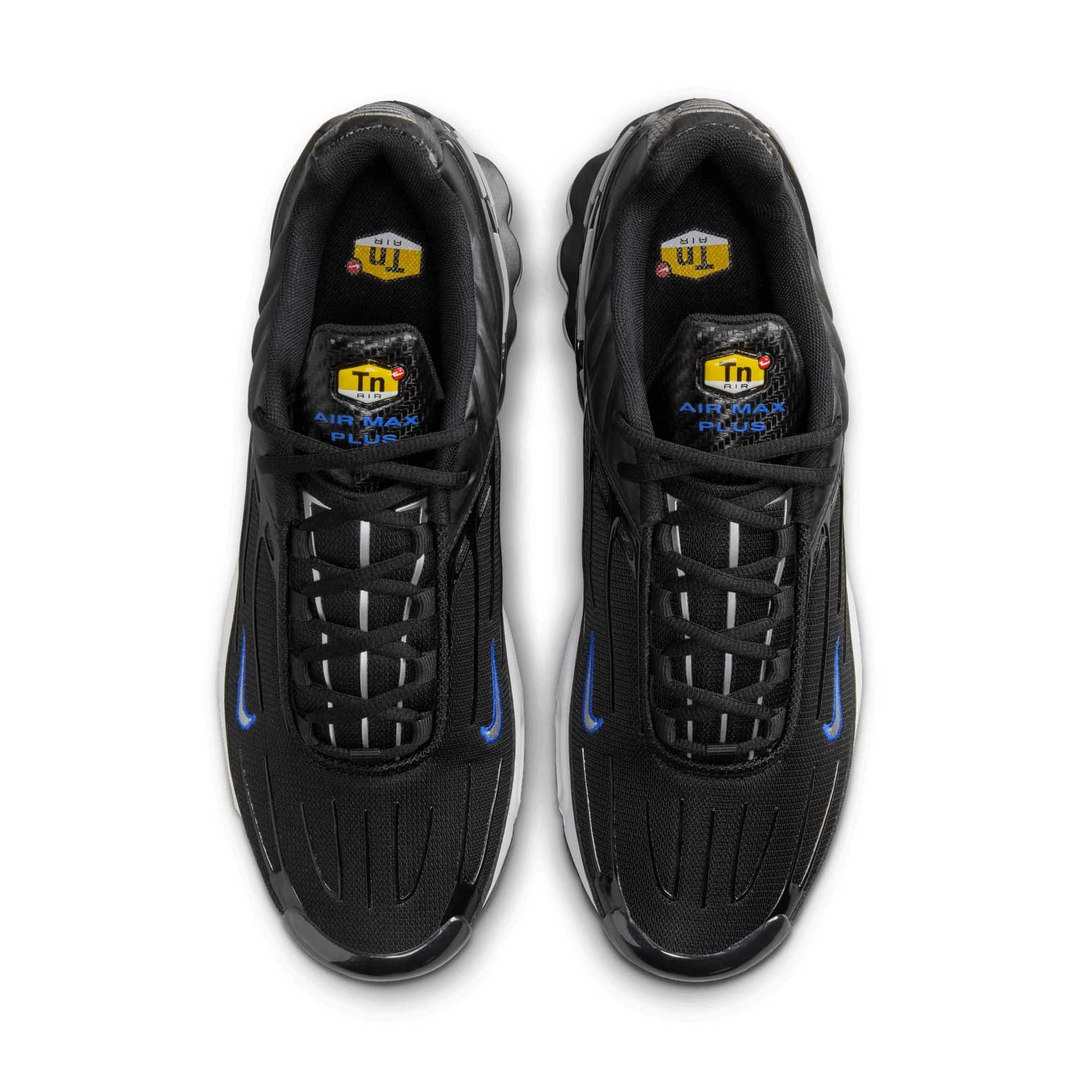 Nike Air Max Plus 3 Black Blue Metallic Silver Czarne HF4294-001
