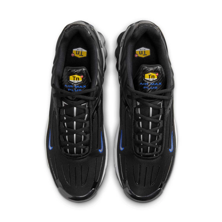 Nike Air Max Plus 3 Black Blue Metallic Silver Czarne HF4294-001
