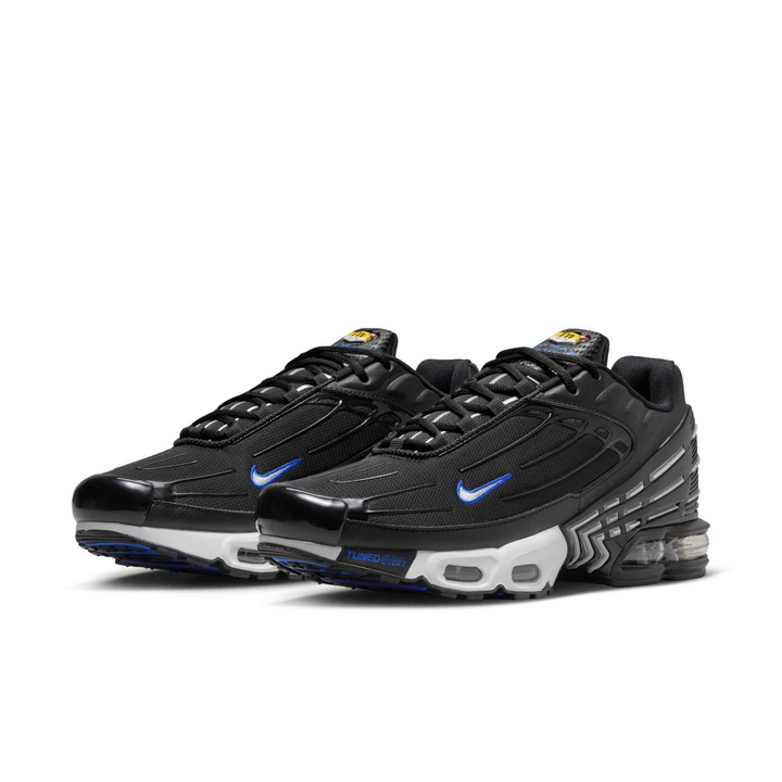 Nike Air Max Plus 3 Black Blue Metallic Silver Czarne HF4294-001