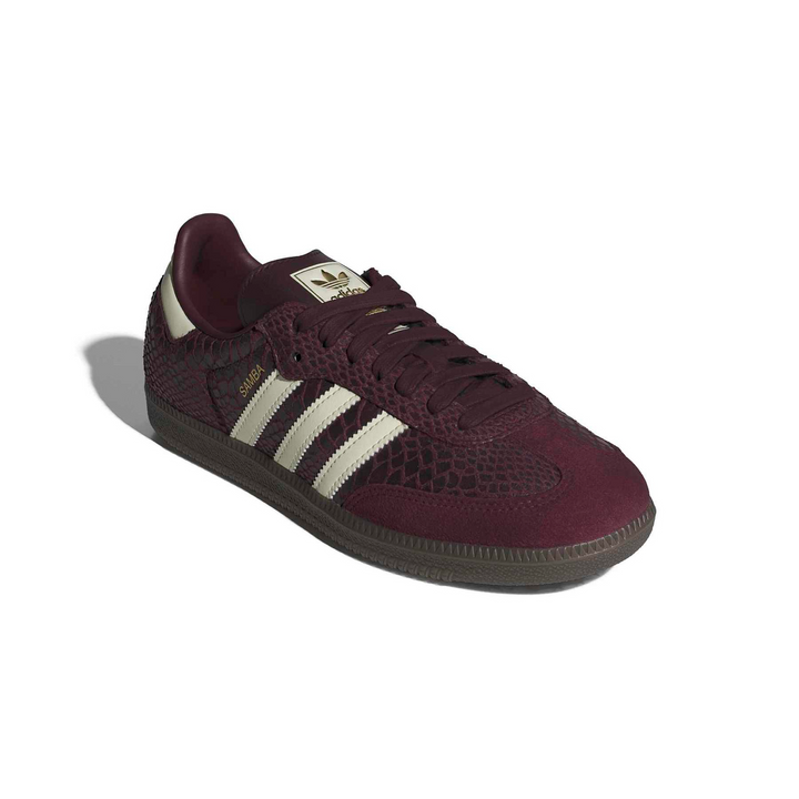 adidas Samba OG "Shadow Red" IH3979 – bordowe damskie sneakersy