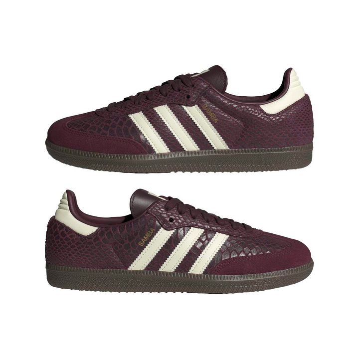 adidas Samba OG "Shadow Red" IH3979 – bordowe damskie sneakersy