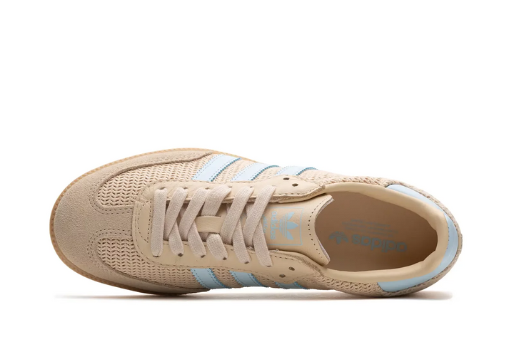 Adidas Samba OG W "Sandstorm" Beżowe Przewiewne Damskie Buty Sportowe Sneakersy JR8168
