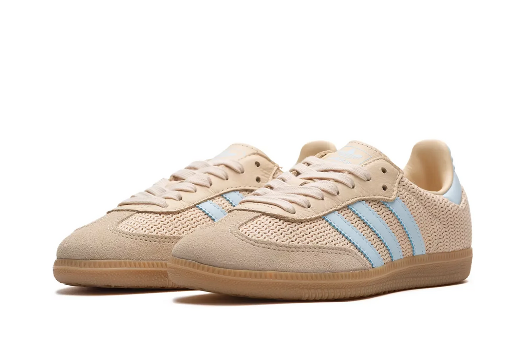 Adidas Samba OG W "Sandstorm" Beżowe Przewiewne Damskie Buty Sportowe Sneakersy JR8168