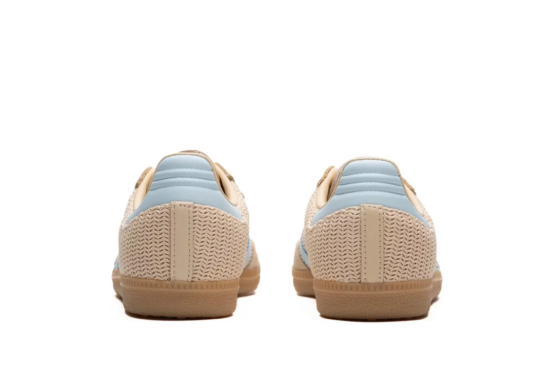 Adidas Samba OG W "Sandstorm" Beżowe Przewiewne Damskie Buty Sportowe Sneakersy JR8168