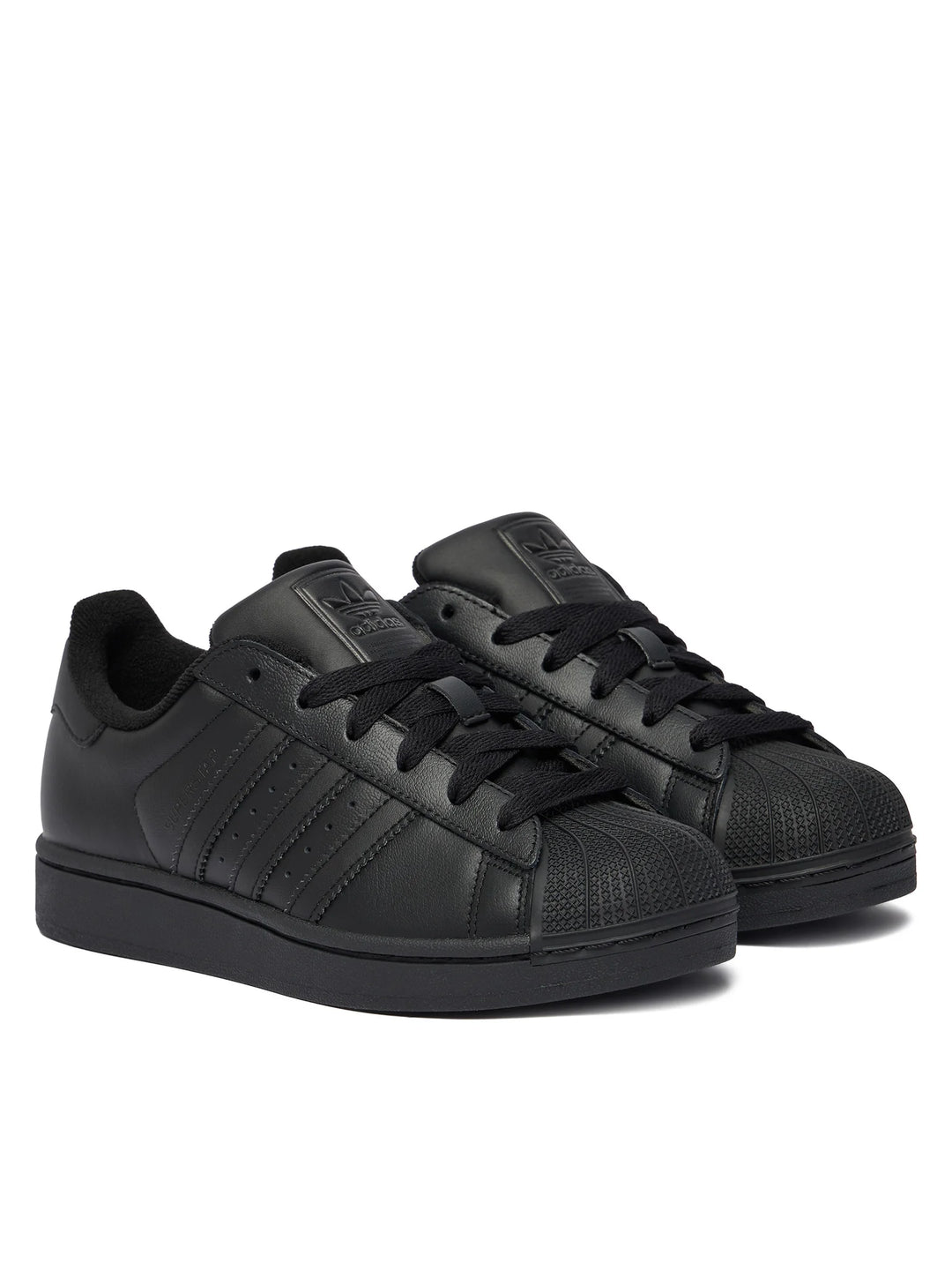 adidas Superstar II J "Triple Black" JH9979 – czarne damskie sneakersy